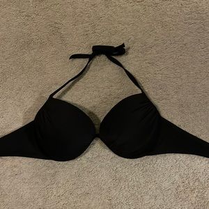 Black 38DD Shade & Shore push-up swim top